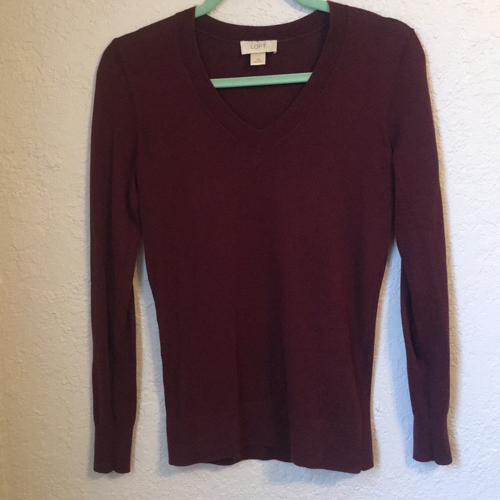 Maroon Light Weight Sweater